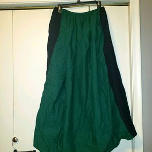 Black and green maiden costume